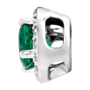 ChathamCreated Emerald 08 CTW Diamond Pendant_Side_Stuller