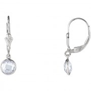 Sterling Silver Cubic Zirconia Earrings