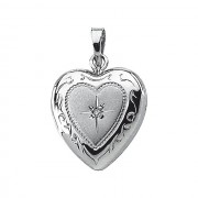 Sterling Silver Heart Locket