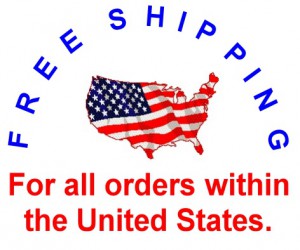 freeshipping For all order within the United States